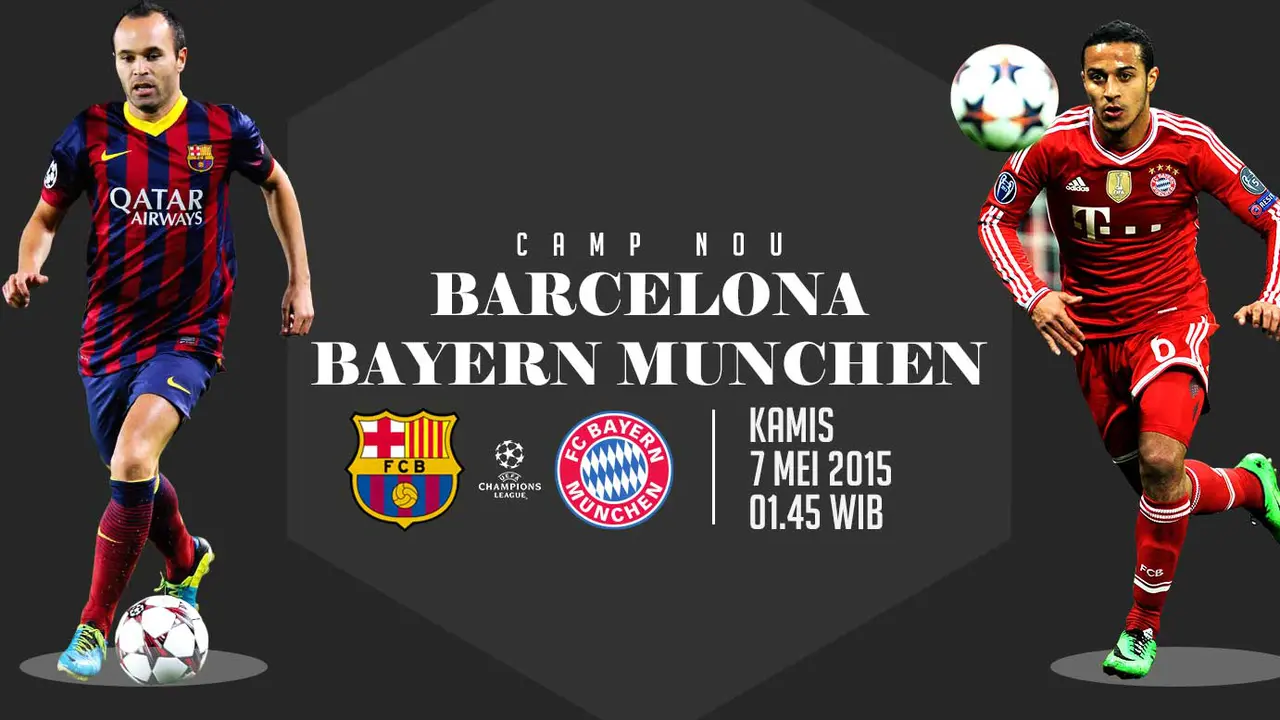 Barcelona vs Bayern Munchen
