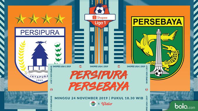 Shopee Liga 1 - Persipura Jayapura Vs Persebaya Surabaya (Bola.com/Adreanus Titus)