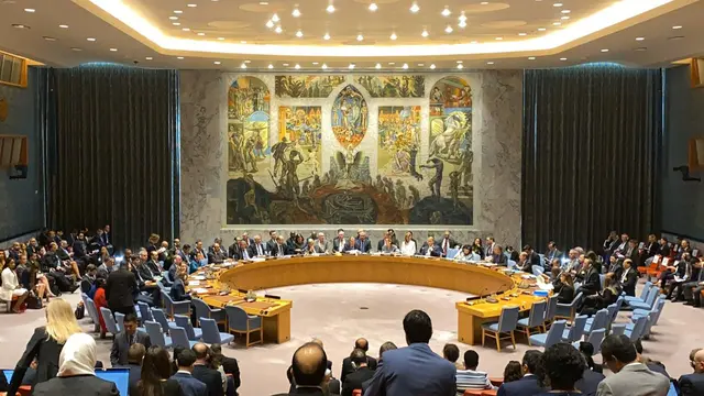 Menlu Retno Marsudi di Sidang Umum PBB, New York. (Dokumentasi Kemlu RI)