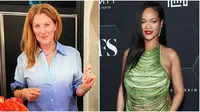Hillary Super gantikan Rihanna sebagai CEO Savage X Fenty. (dok. Instagram @mssuper2u&nbsp;Mike Coppola/Getty Images/AFP)