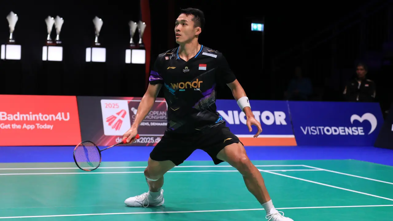 Jonatan Christie - Denmark Open 2024 - Bulu Tangkis