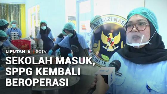 Sekolah Masuk, SPPG kembali Beroperasi