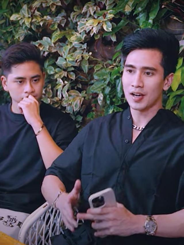 Verrell Bramasta dan Athalla Naufal. (Foto: Dok. YouTube Curhat Bang Denny Sumargo)