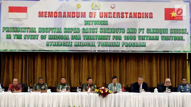 Kedubes Vietnam Jalin Kerjasama dengan RSPAD Gatot Soebroto