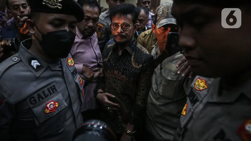 Raut Wajah Syahrul Yasin Limpo usai Divonis 10 Tahun Penjara