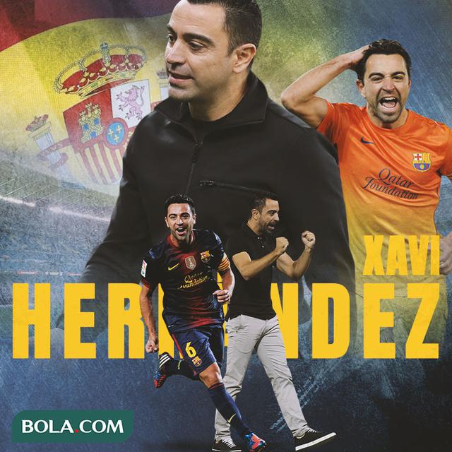 Ilustrasi - Xavi Hernandez