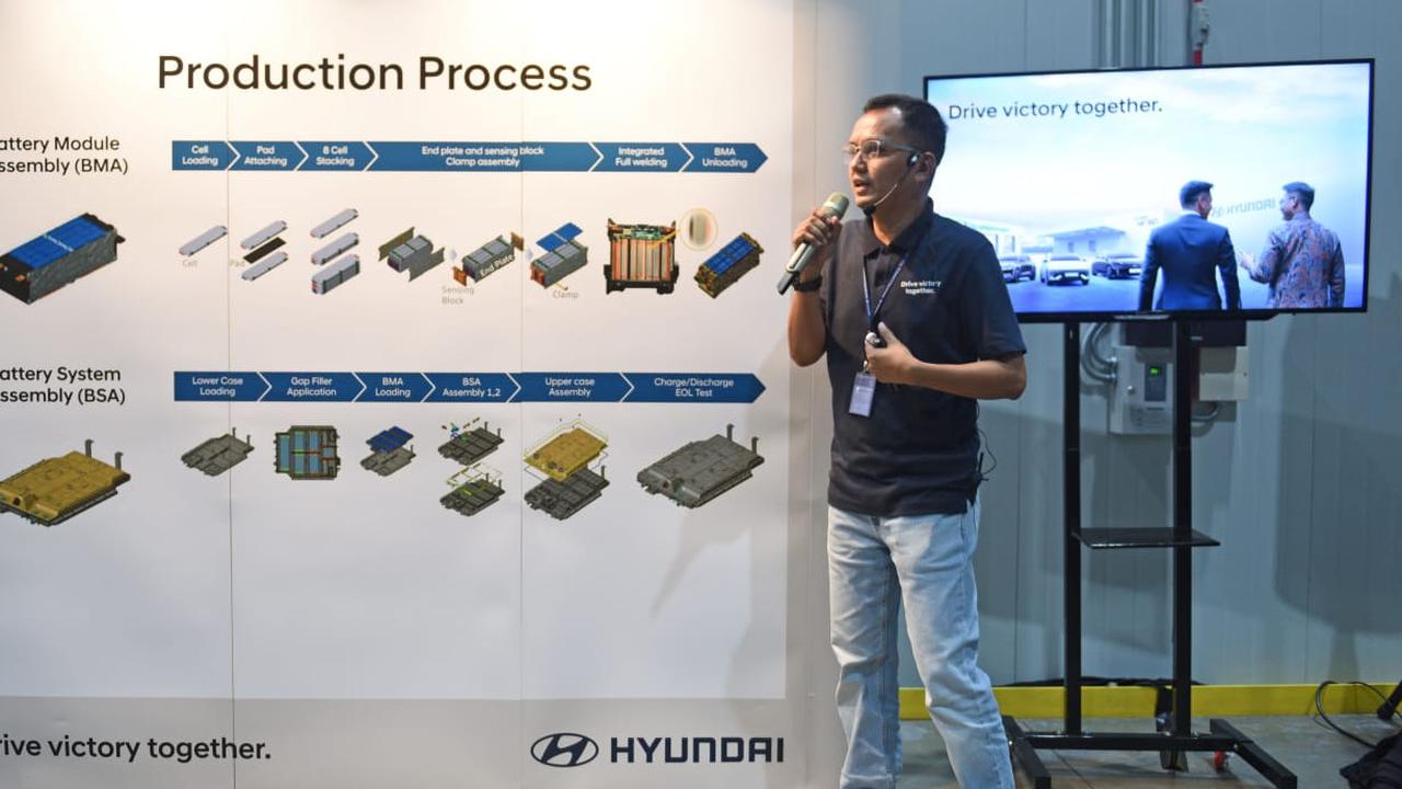 Proses Lengkap Produksi Baterai Mobil Listrik Hyundai di Indonesia