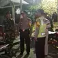 Polres Cirebon melakukan patroli (Audrey Santoso/Liputan6.com)