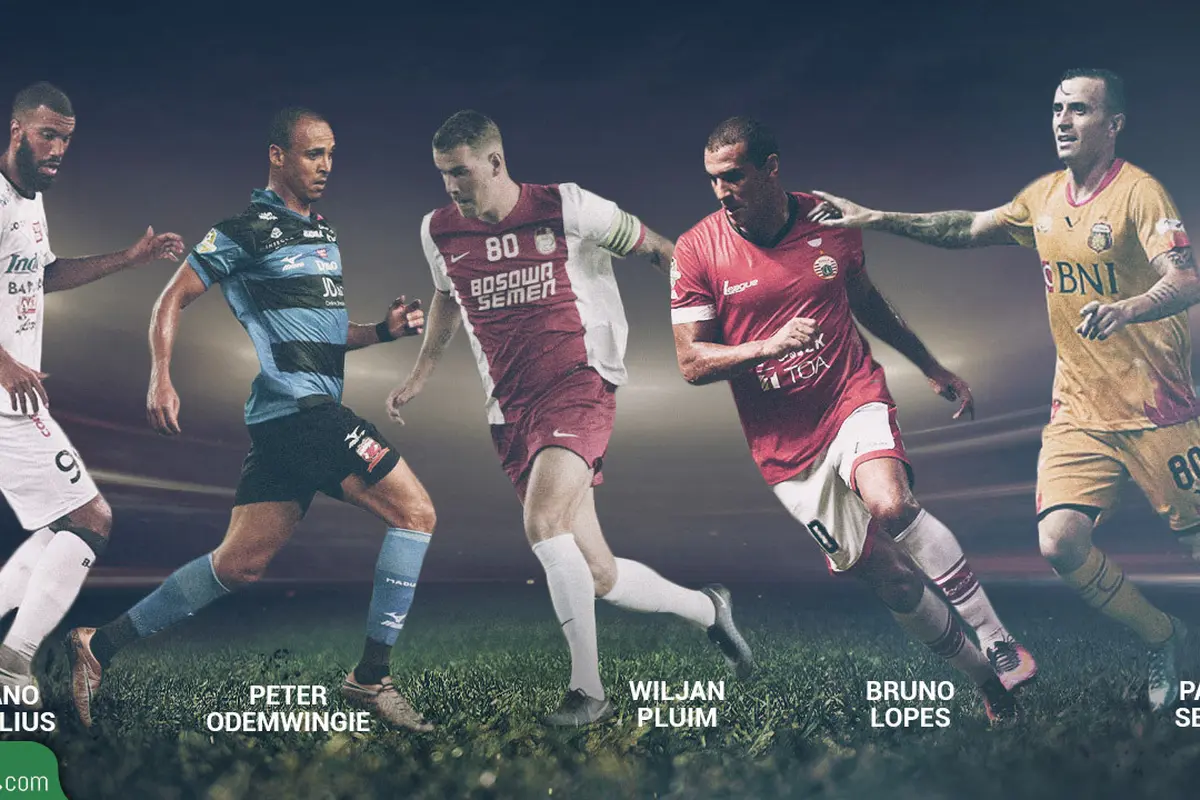 5 Bintang Asing dengan Rapor Kinclong di Awal Liga 1 2017 