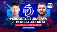 Link Live Streaming Big Match BRI Liga 1: Persija Jakarta vs Persebaya Surabaya di Vidio Mulai 20.15 WIB