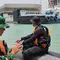 Detik-detik Pria Asal Cilegon Terjun ke Laut