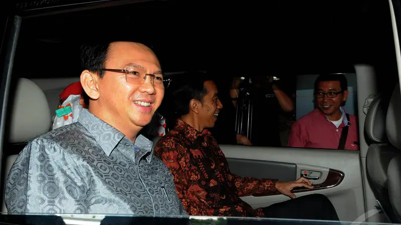 Jokowi Minta Ditemani Ahok Ajukan Cuti