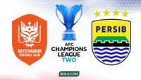 Racthaburi FC Vs Persib Bandung, AFC Champions League 2. (Bola.com/Wiwig Prayugi)