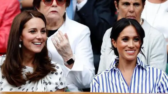 Duo princess dari istana Kensington tentu saja hadir di Wimbledon 2018./Copyright instagram.com/kensingtonroyal