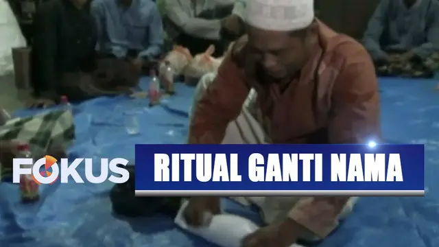 Sempat Viral Dimakamkan Lalu Hidup Lagi, Sunarto Jalani Ritual Ganti Nama