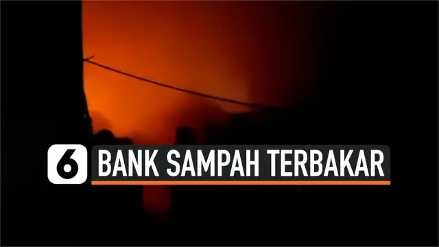 VIDEO: Bank Sampah Kota Pasuruan Ludes Terbakar