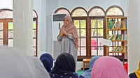 Program masjid ramah disabilitas di Masjid El-Syifa, Jagakarsa, Jakarta Selatan. (Liputan6.com/Asnida Riani)