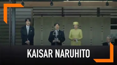 Kaisar Naruhito akhirnya tampil ke publik dengan jabatan barunya. Naruhito berdoa untuk kesehatan dan kebahagiaan warga Jepang.