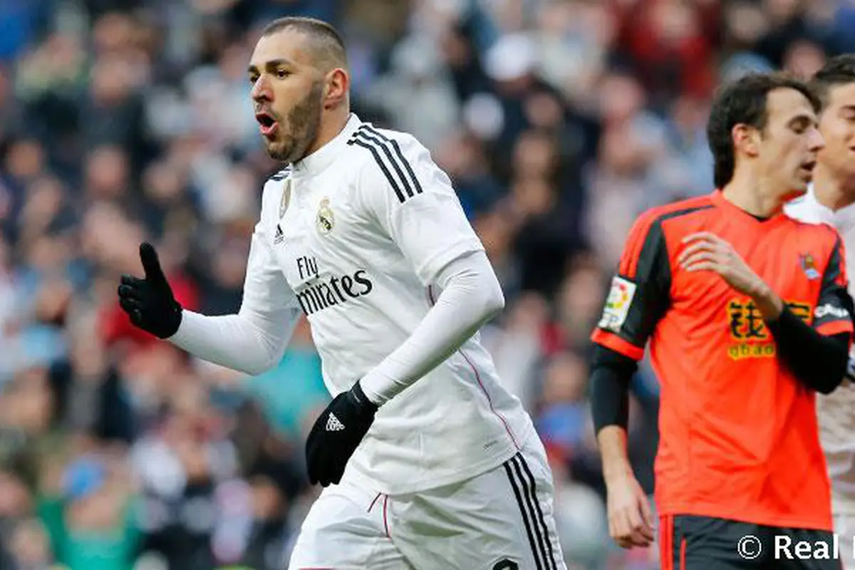 Karim Benzema (c) real madrid fc