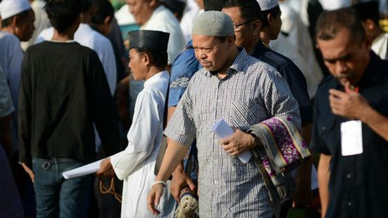 Salat Id di Rutan Cipinang, Sutan Bhatoegana berdoa segera bebas