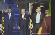 Presiden Brasil Tiba di Indonesia Disambut Hujan Lebat, Bertemu Prabowo dan Cek Program MBG Besok