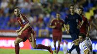 Paco Alcacer Bersama timnas Spanyol (AFP)