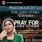 Tangkapan layar unggahan Evi Masamba di Instagramnya (Istimewa)