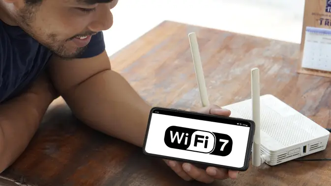 Ilustrasi Wi-Fi 7 (Foto: Corpcomm Telkomsel)