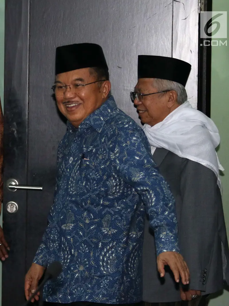 Bahas Perdamaian Afghanistasn, Wapres JK dan Menlu Retno Sambangi MUI