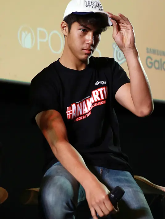 Namun El bersyukur, karena terlahir dari Ahmad Dhani dan Maia Estianty, dirinya didapuk ikut di web series. (Deki Prayoga/Bintang.com)