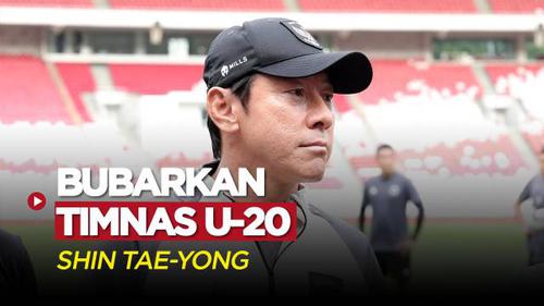 VIDEO: Shin Tae-yong Akan Bubarkan Timnas Indonesia Setelah Gagal Jadi Tuan Rumah Piala Dunia U-20