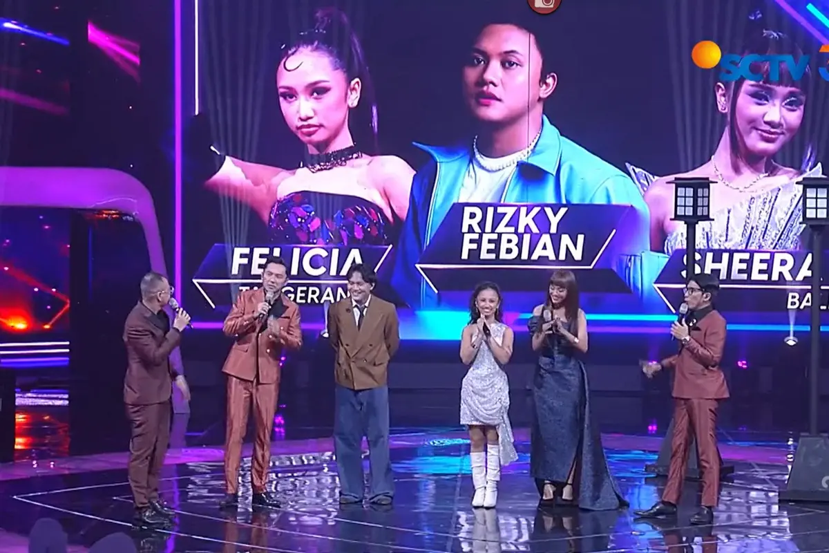 5 Finalis The Icon Indonesia Suguhkan Penampilan Terbaik  di Top 5 Final dengan tema Tribute to Icons