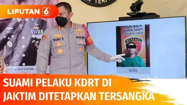 VIDEO: Polisi Tetapkan Suami yang Bekap Istri Hingga Tewas Sebagai Tersangka