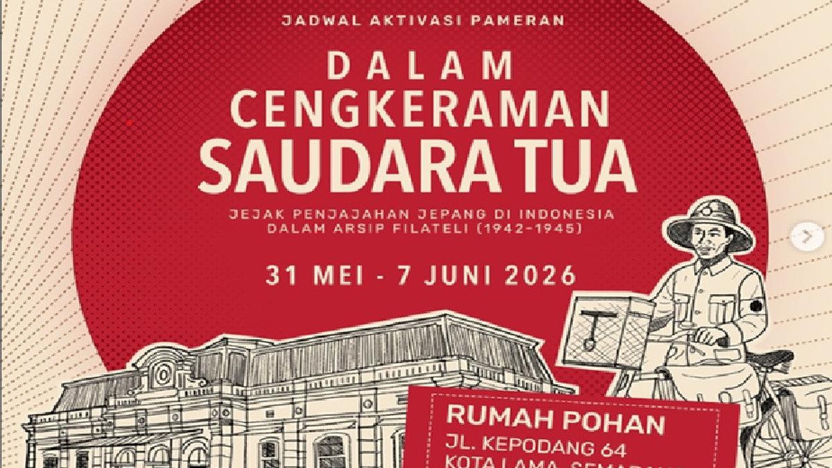 Ada Pameran Filateli di Kota Lama Semarang, Angkat Sejarah Pendudukan Jepang