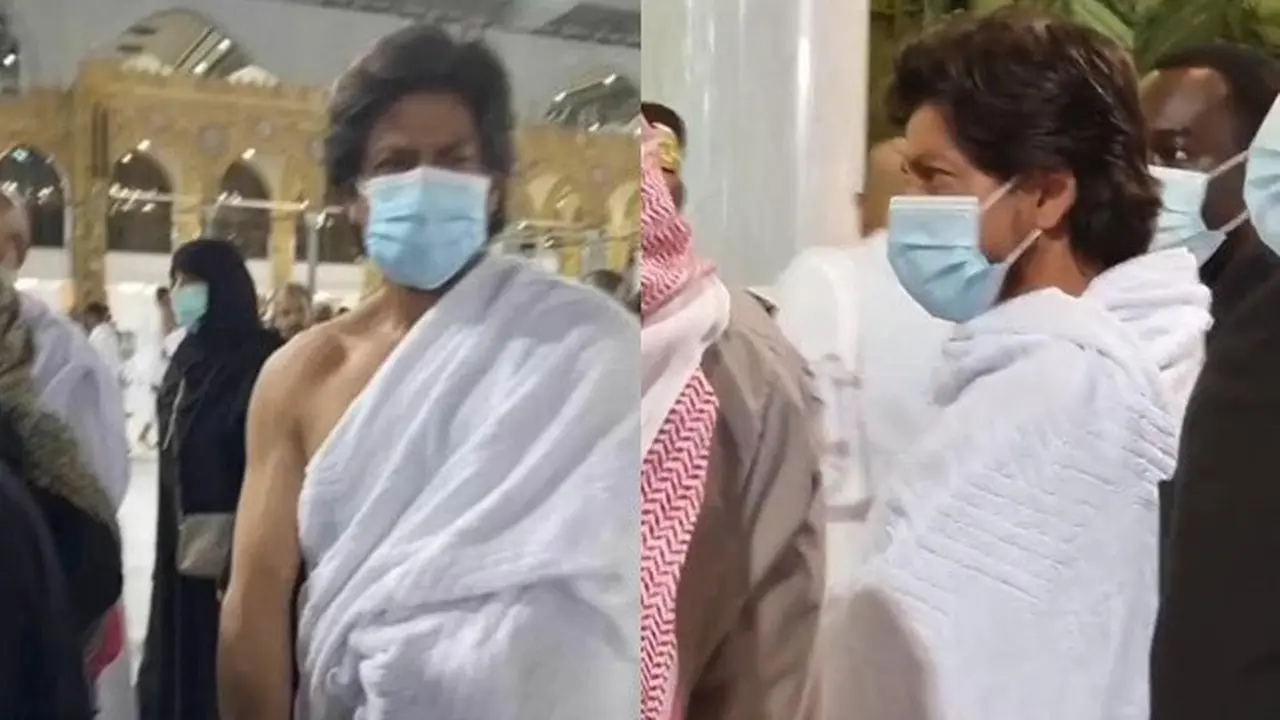 6 Potret Shah Rukh Khan Jalani Ibadah Umrah, Jadi Sorotan