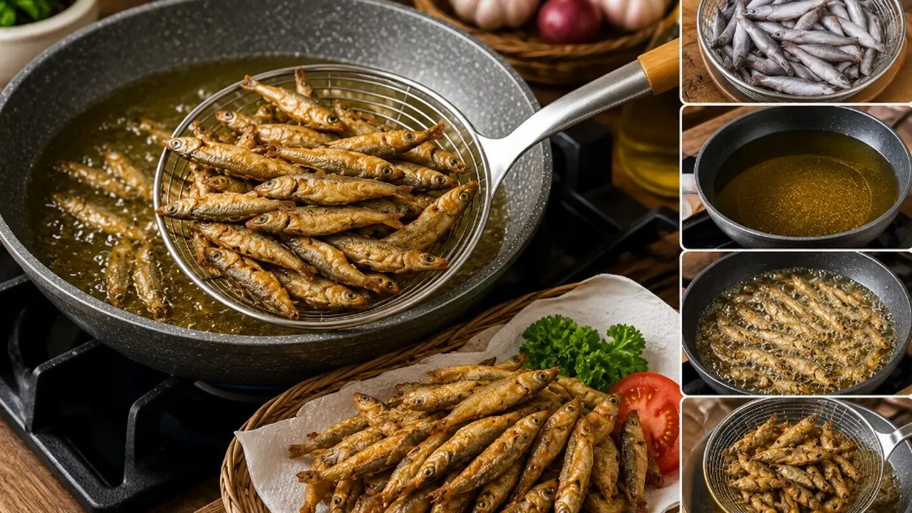 Trik Menggoreng Ikan Kecil agar Tidak Lengket