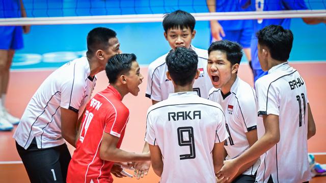 Timnas Voli Putra Indonesia U-16 - Kejuaraan Asia U-16 2025 - Bola Voli