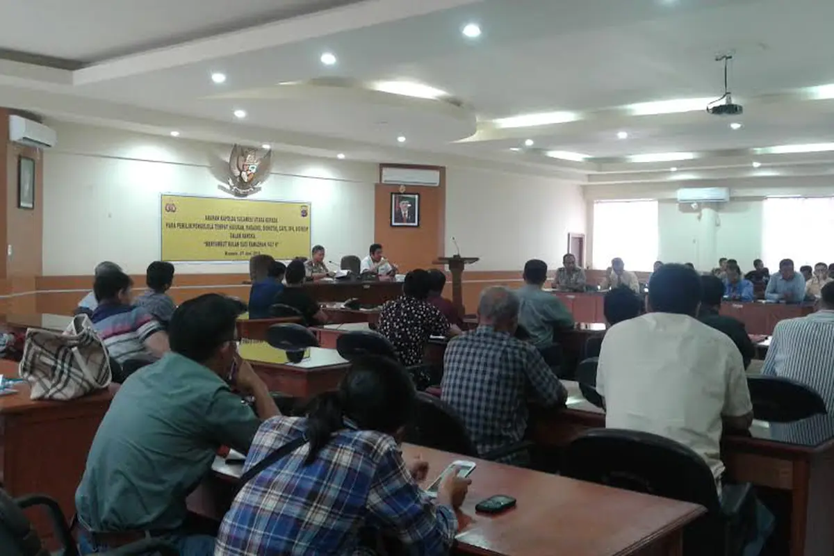 Kapolda Sulut mengumpulkan semua pengusaha hiburan malam di Manado