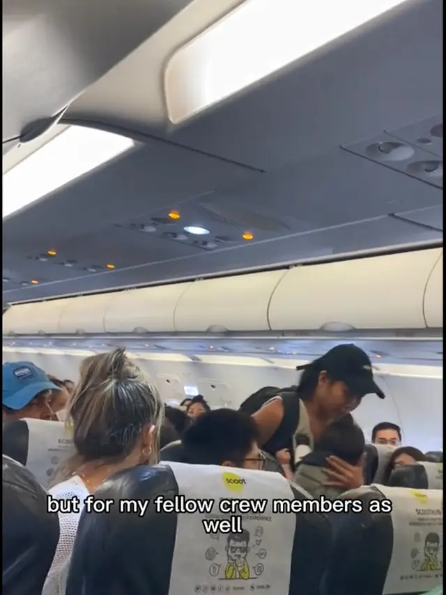 Penumpang yang dipanggil Polisi Bandara di Scoot Airlines