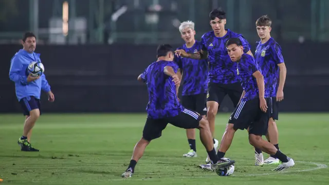 Latihan Timnas Argentina U-17