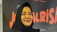 Risa Saraswati di temui di MD Place Jakarta, Kamis (24/2/2022).