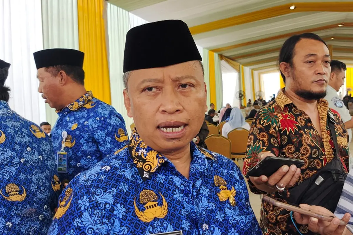 Sekda Kota Depok, Supian Suri usai mengikuti kegiatan beberapa waktu lalu.