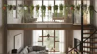 10 Desain Taman Mini Indoor di Rumah Mezzanine Anti Pengap, Tren Rumah Sehat 2026