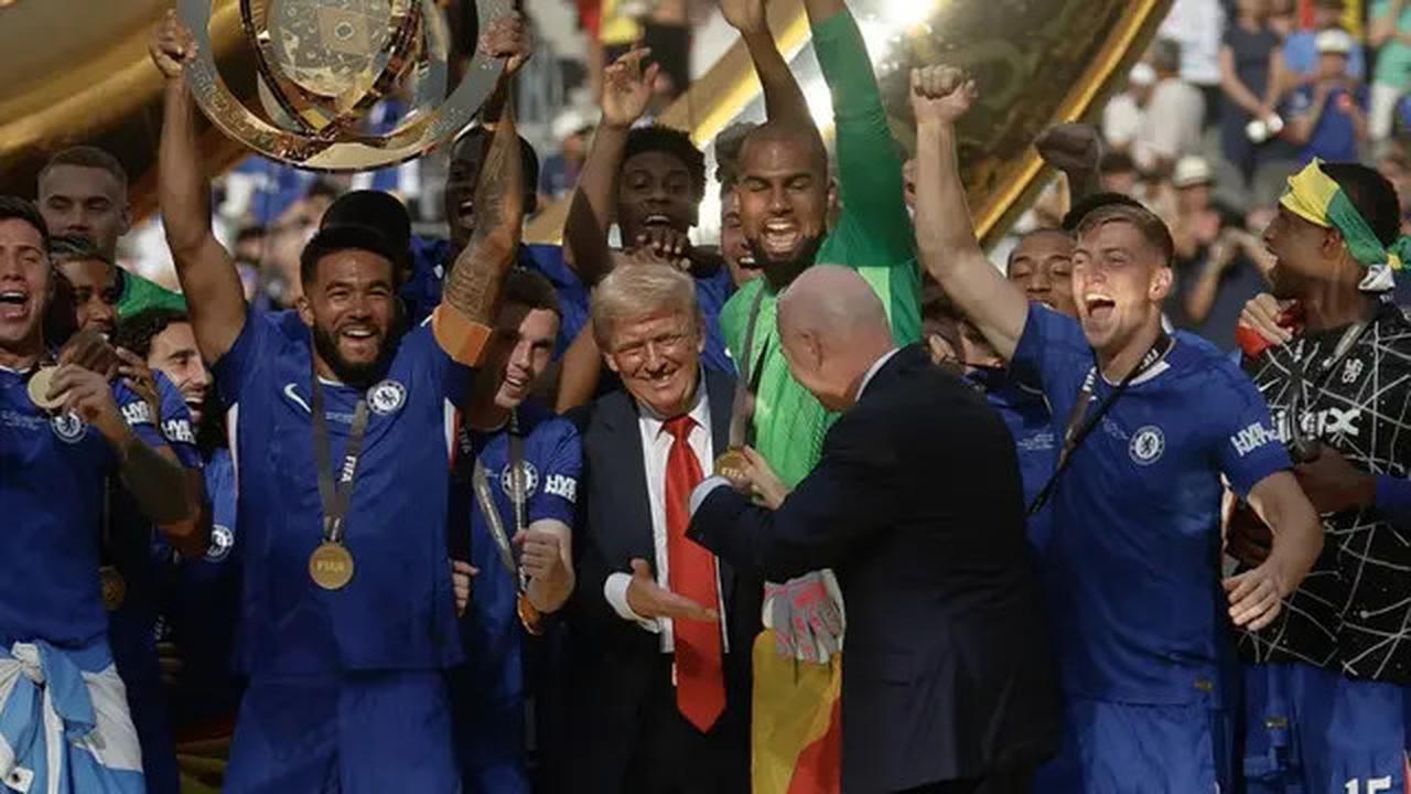 Reaksi Palmer saat Donald Trump Ikut Selebrasi Chelsea: Saya Bingung!
