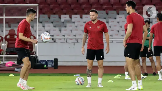 Latihan Timnas Indonesia