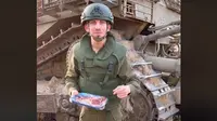 Tentara Israel pamer masak steak di Jalur Gaza. TikTok @matanya_yanai