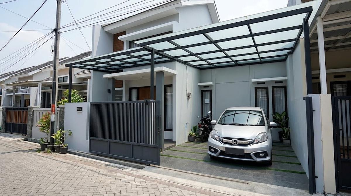 9 Model Carport untuk Rumah Lebar 5 Meter, Minimalis Tanpa Terlihat Sempit