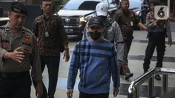Sebelumnya, KPK menangkap Risnandar Mahiwa dan Indra Pomi Nasution dalam suatu operasi senyap tangkap tangan. (Liputan6.com/Angga Yuniar)