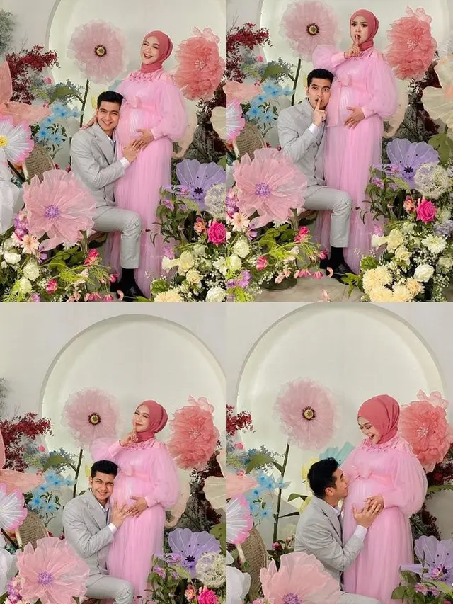 Jelang Melahirkan, Ini 6 Potret Maternity Shoot Ria Ricis dan Teuku Ryan