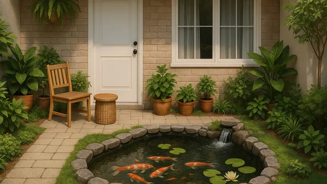 7 Inspirasi Teras Rumah Kecil dengan Taman Mini yang Cantik, Bikin Hunian Makin Sejuk dan Estetik